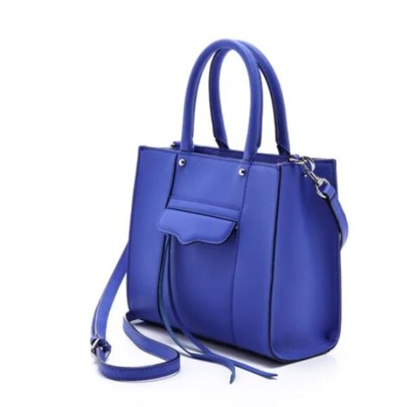 Rebecca Miinkoff Mini Tote-Electic Blue-Great Condition-Like New!!! - Picture 7 of 12